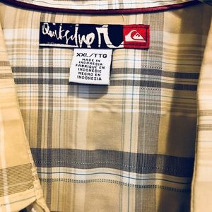 Quicksilver Short Sleeve Button Down Shirt